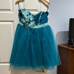 Francesca’s Blue Dress